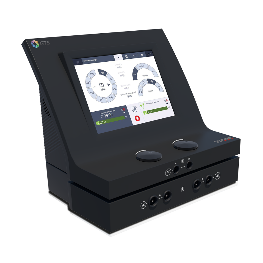 Gymna Duo 400 avec unité de vaco noir