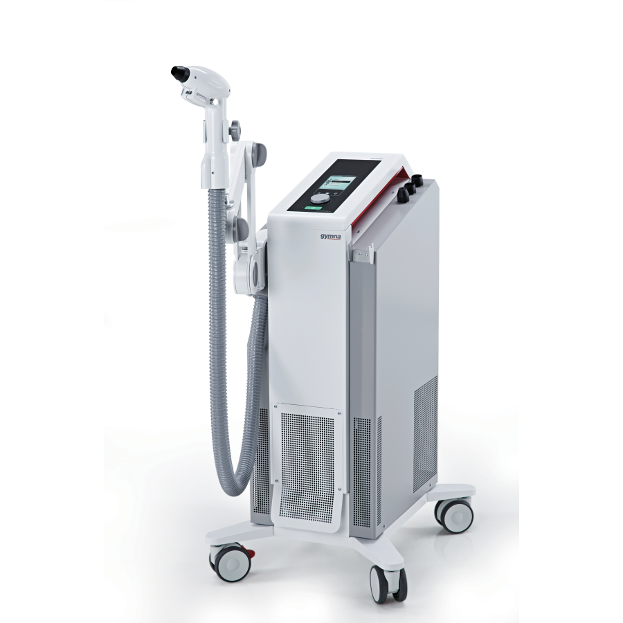 Cryothérapie précise avec appareil Gymna Cryoflow ICE-R